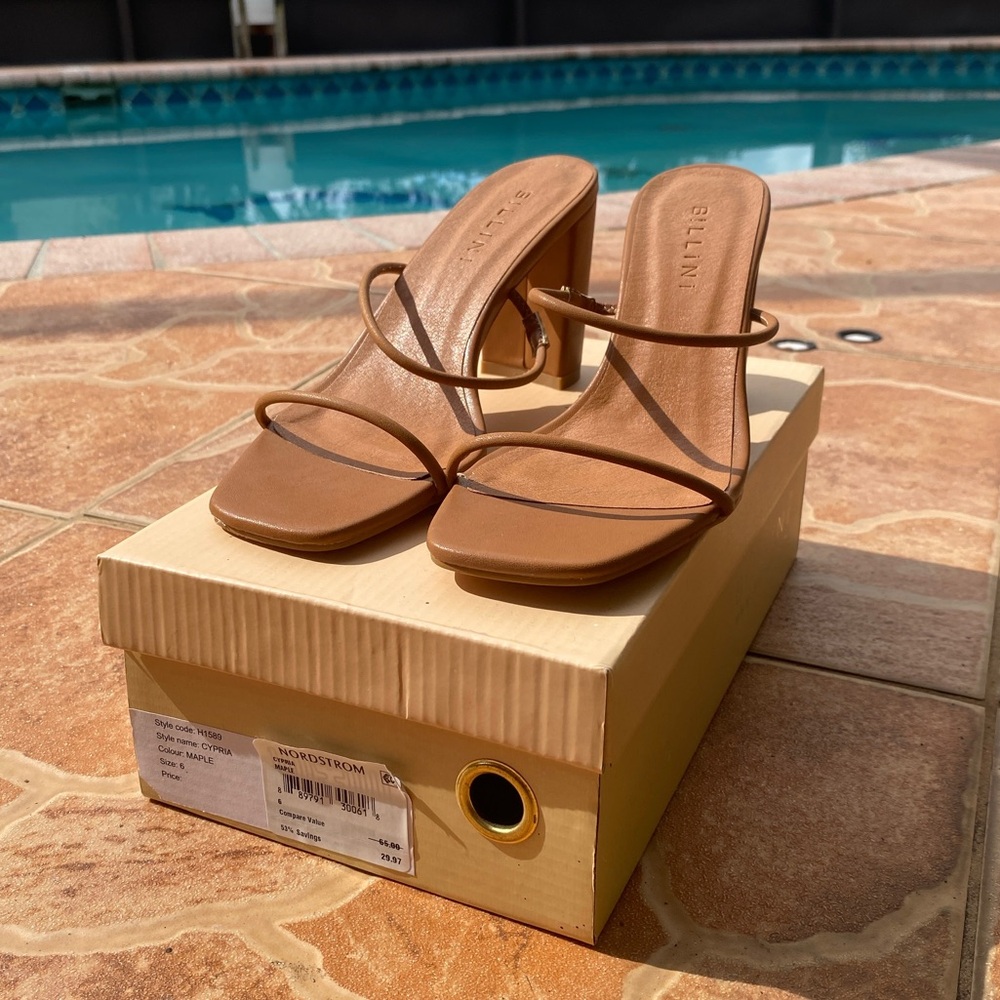 Women’s Nude Heel Sandals